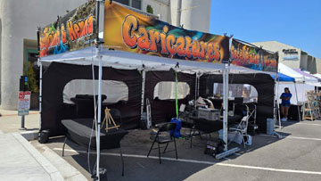 Face Paint Vendor Vinyl Banner